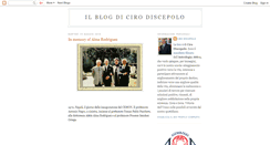 Desktop Screenshot of cirodiscepolo.blogspot.com