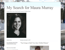 Tablet Screenshot of mauramurray.blogspot.com