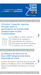 Mobile Screenshot of mexico-expo2008zaragoza.blogspot.com