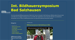 Desktop Screenshot of bildhauersymposium.blogspot.com