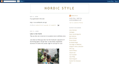 Desktop Screenshot of nordicstyle.blogspot.com