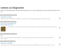 Tablet Screenshot of blogmarketws.blogspot.com