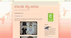 Desktop Screenshot of kardsbykellie.blogspot.com