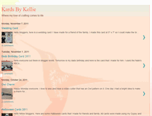 Tablet Screenshot of kardsbykellie.blogspot.com