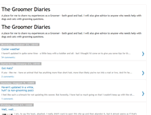 Tablet Screenshot of groomerdiaries.blogspot.com