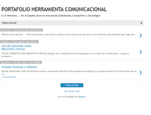 Tablet Screenshot of herramientacomunicacional.blogspot.com