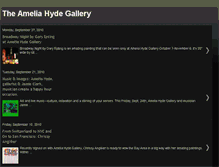 Tablet Screenshot of ameliahydegallery.blogspot.com