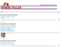 Tablet Screenshot of killingwonder.blogspot.com