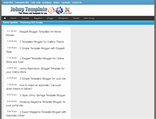 Tablet Screenshot of johnytemplate.blogspot.com