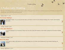 Tablet Screenshot of aperfectlittlewedding.blogspot.com