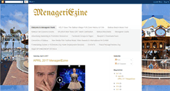 Desktop Screenshot of menageriezine.blogspot.com