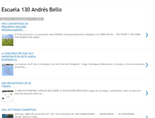 Tablet Screenshot of escuela130andresbello.blogspot.com
