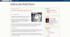 Desktop Screenshot of calltothewallnews.blogspot.com