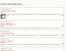 Tablet Screenshot of calltothewallnews.blogspot.com