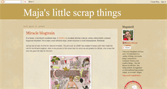 Desktop Screenshot of littlescrapthings.blogspot.com