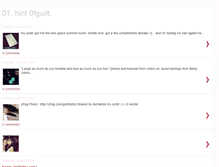 Tablet Screenshot of hintofguilt.blogspot.com