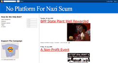 Desktop Screenshot of eastlondonanti-fascist.blogspot.com