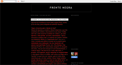 Desktop Screenshot of frentenegra.blogspot.com