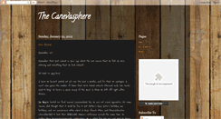 Desktop Screenshot of canevasphere.blogspot.com