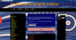 Desktop Screenshot of freewareanddrivers.blogspot.com