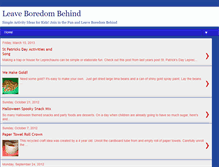 Tablet Screenshot of leaveboredombehind.blogspot.com