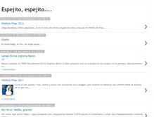 Tablet Screenshot of espejitosonia.blogspot.com