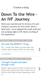 Mobile Screenshot of downtothewireivf.blogspot.com