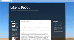 Desktop Screenshot of bikersdepot.blogspot.com