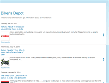 Tablet Screenshot of bikersdepot.blogspot.com