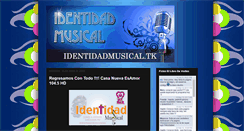 Desktop Screenshot of identidadmusicalconpatitoronald.blogspot.com
