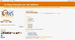 Desktop Screenshot of frenchballoonblog.blogspot.com