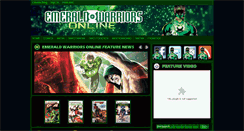 Desktop Screenshot of emeraldwarriorsonline-comics.blogspot.com
