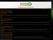 Tablet Screenshot of emprestimo-facil.blogspot.com