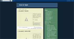 Desktop Screenshot of jeux--ligne.blogspot.com