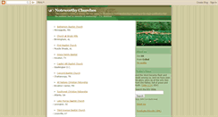 Desktop Screenshot of davidrainer-noteworthychurches.blogspot.com