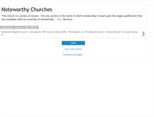 Tablet Screenshot of davidrainer-noteworthychurches.blogspot.com