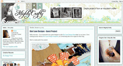 Desktop Screenshot of mightycrafty.blogspot.com