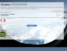 Tablet Screenshot of indonesia-shangbao.blogspot.com
