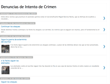 Tablet Screenshot of crimenenvivodeunescritor.blogspot.com