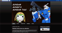 Desktop Screenshot of gundamgunso.blogspot.com