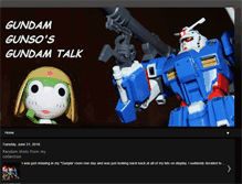 Tablet Screenshot of gundamgunso.blogspot.com