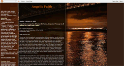 Desktop Screenshot of angelicfaith.blogspot.com