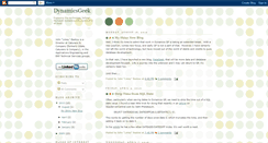 Desktop Screenshot of dynamicsgpgeek.blogspot.com