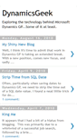 Mobile Screenshot of dynamicsgpgeek.blogspot.com