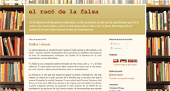 Desktop Screenshot of elracodelafalsa.blogspot.com