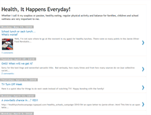 Tablet Screenshot of healthithappenseverydayblog.blogspot.com