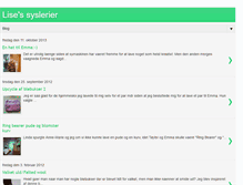 Tablet Screenshot of lisessyslerier.blogspot.com