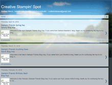 Tablet Screenshot of creativestampinspot.blogspot.com