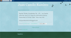 Desktop Screenshot of juancrg.blogspot.com