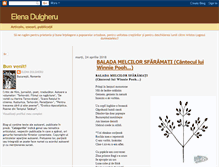 Tablet Screenshot of elena-dulgheru.blogspot.com